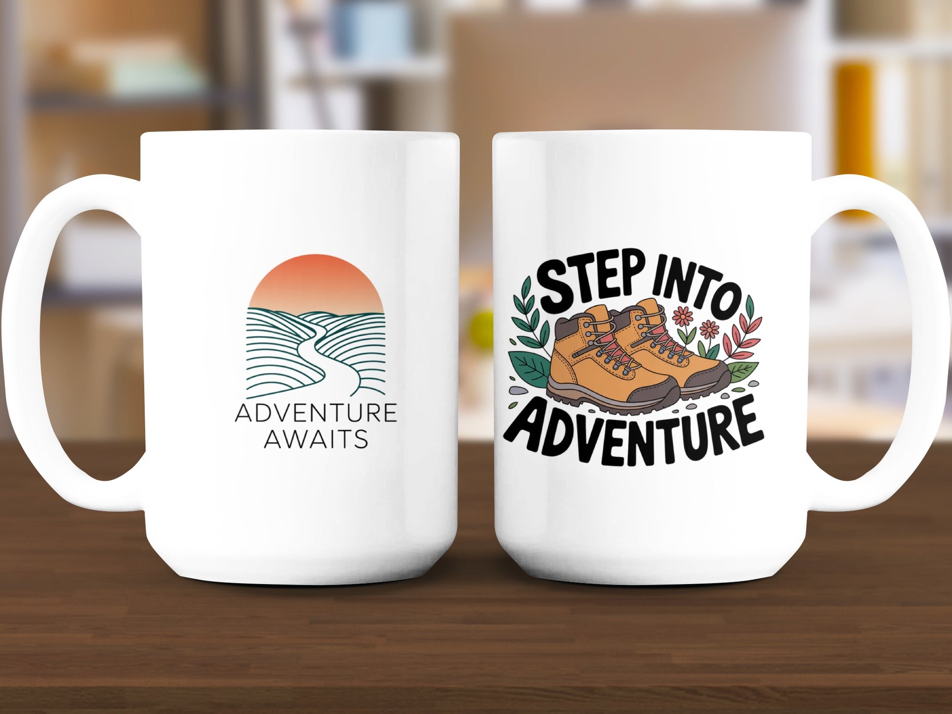 Adventure Awaits Step Into Adventure Mug product