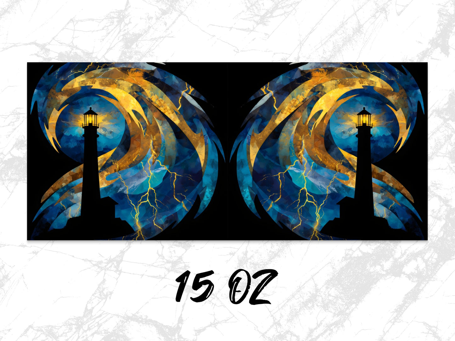 Abstract Art Print Blue and Gold Modern Wall Decor, Twin Set Canvas, Contemporary Home Design, Unique Aesthetic Interior 15 OZ