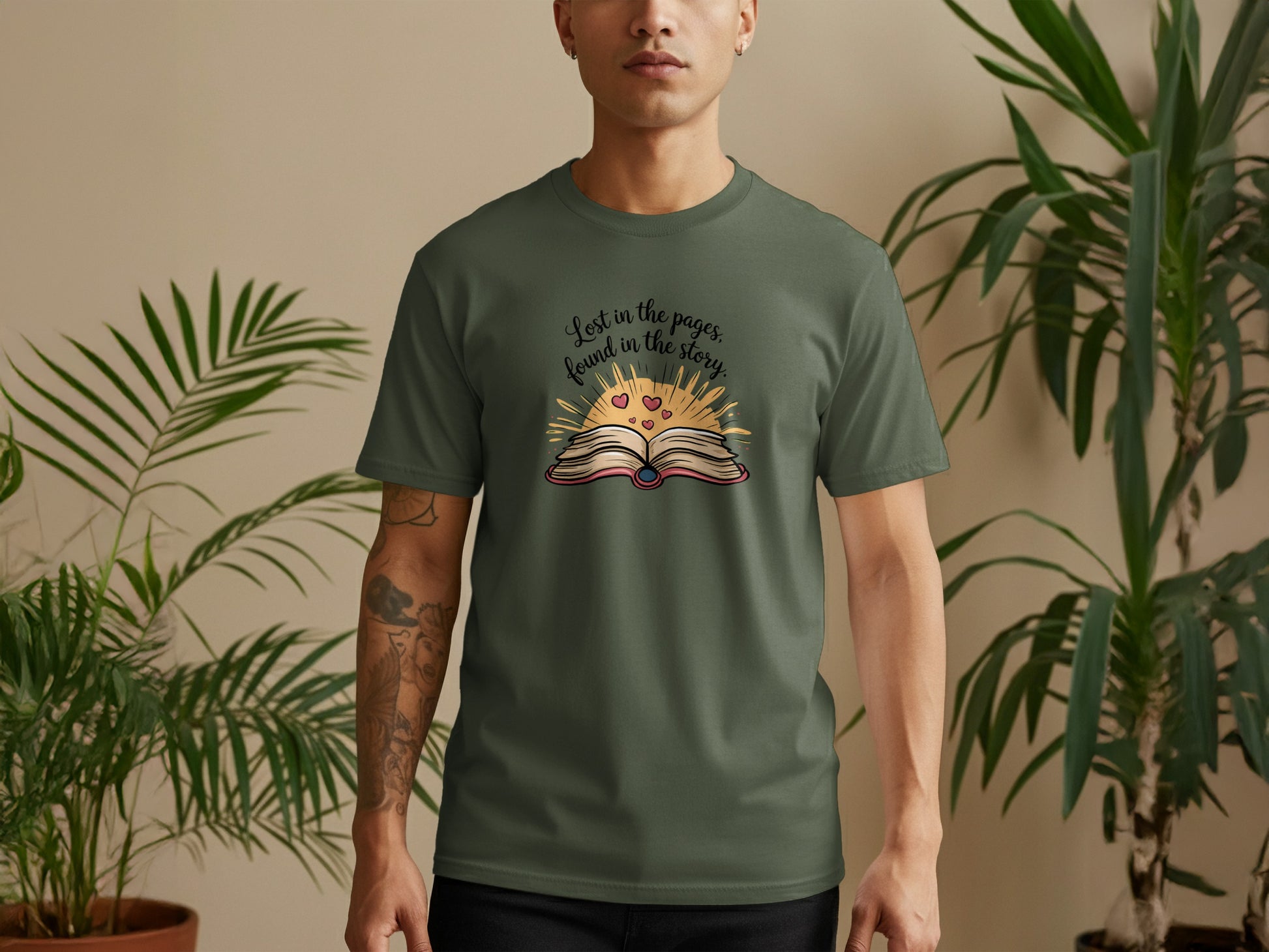 Lost in the Pages Found in the Story Shirt product type