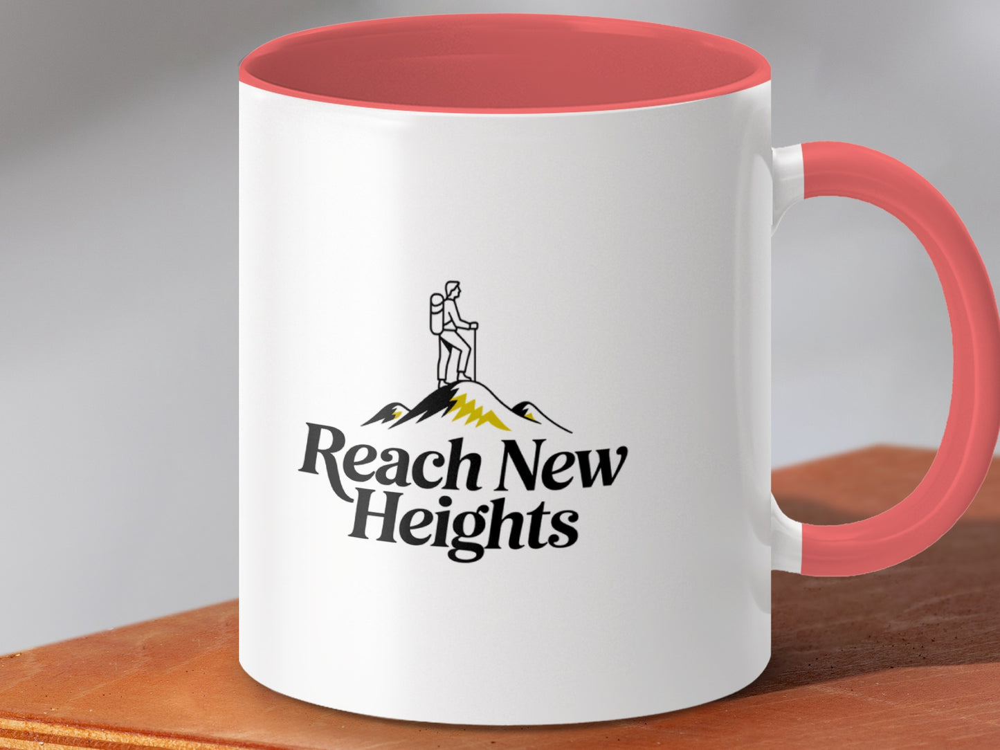 Reach New Heights Motivational Coffee Mug product