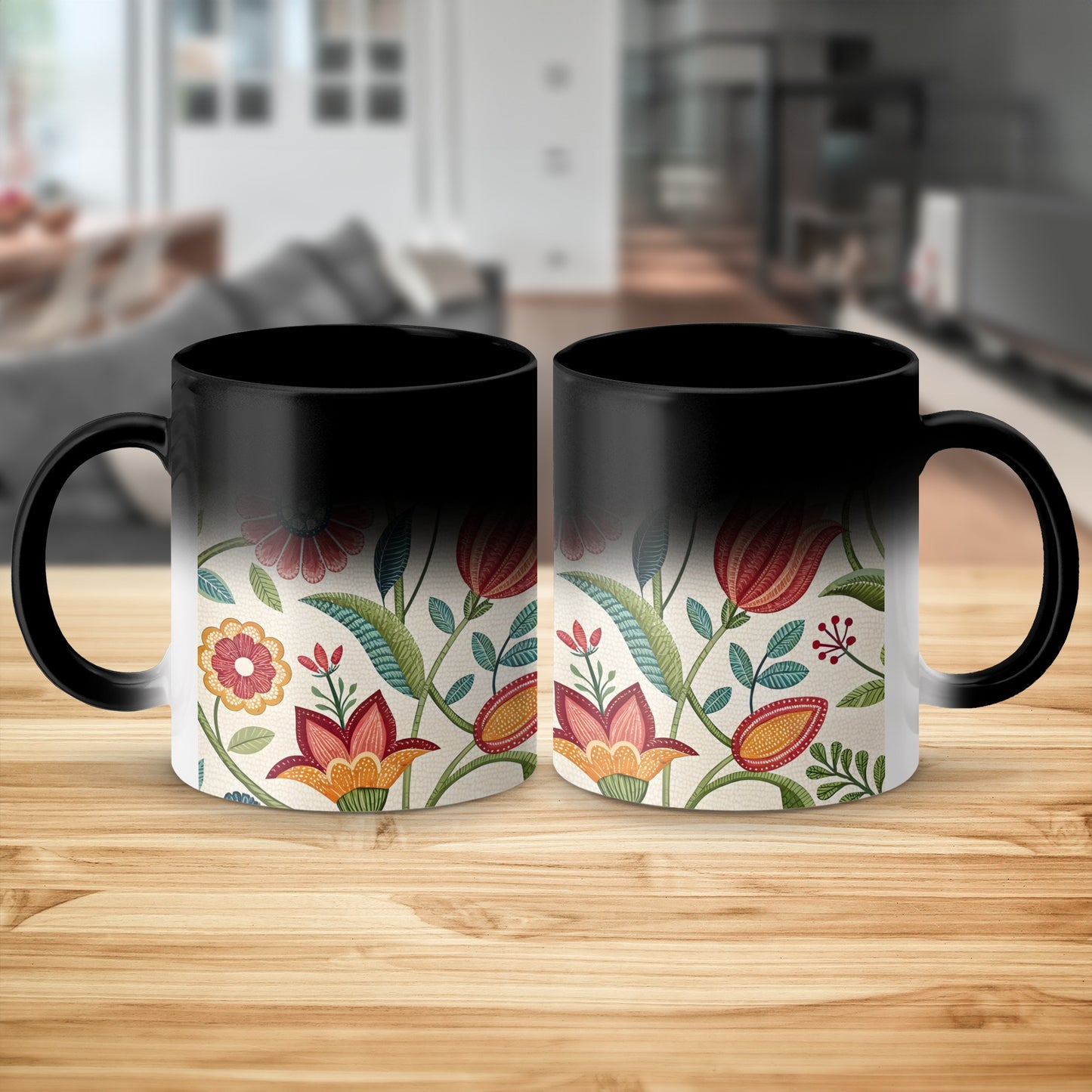 Beautiful Floral Pattern Design Mug product