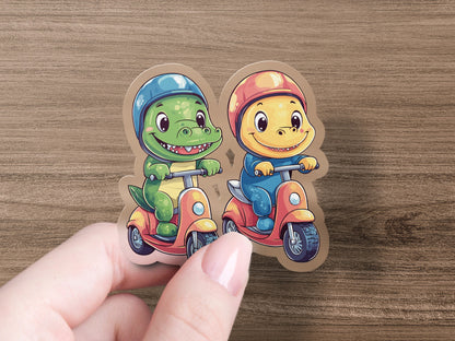 Dinosaur Friends Scooter Adventure Sticker product