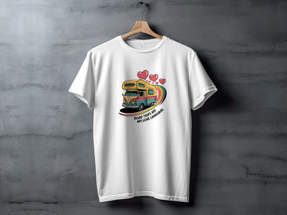 Road Trips Are My Love Language Printed T-Shirt Product