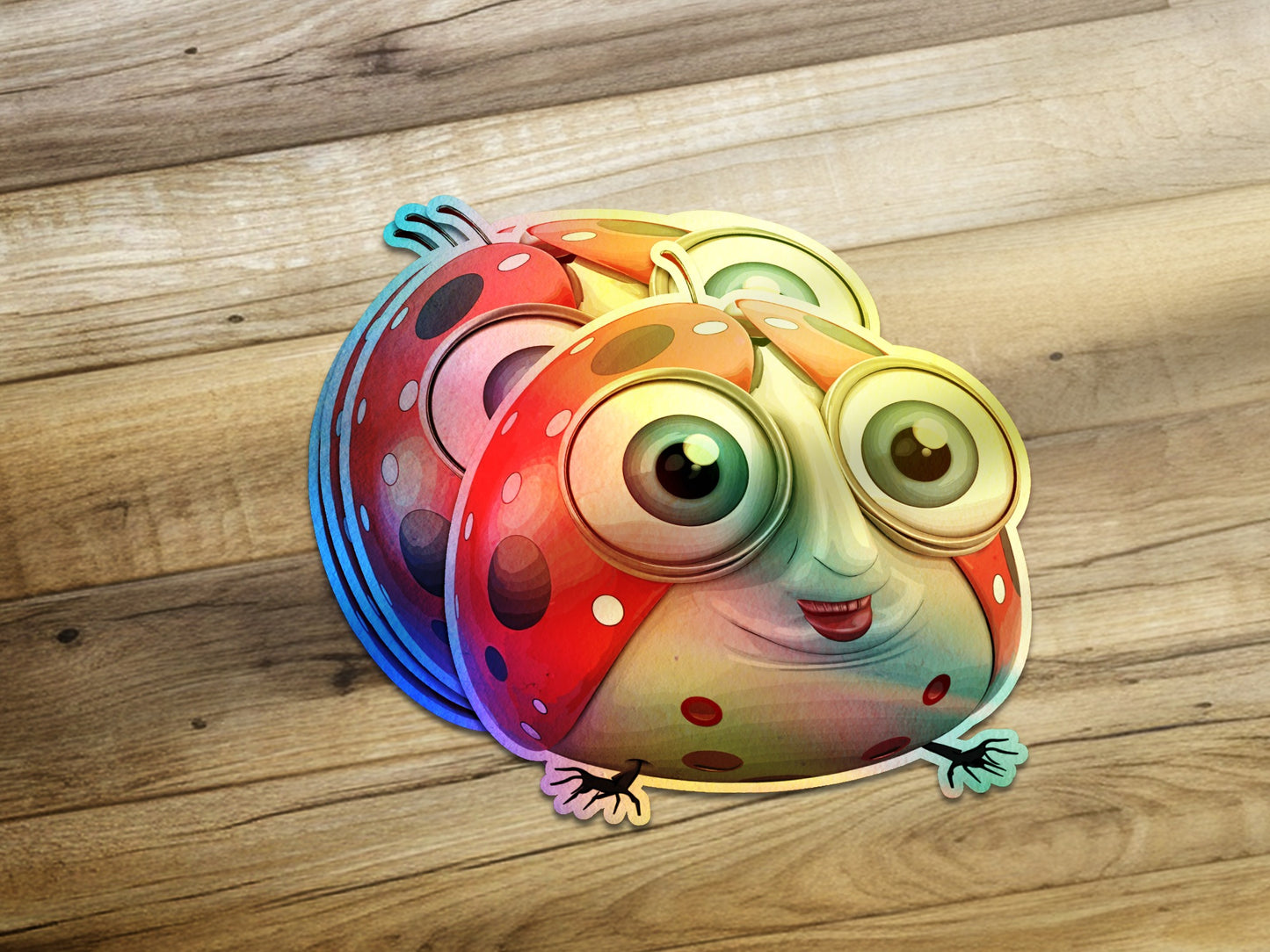 Cute Colorful Ladybug Cartoon Decorative Product