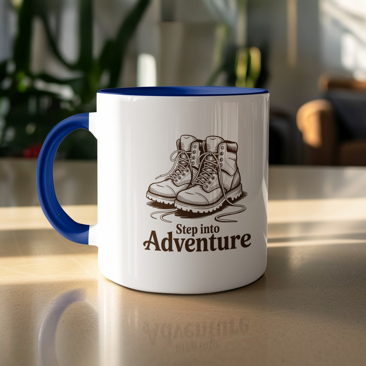 Step into Adventure Graphic Coffee Mug product