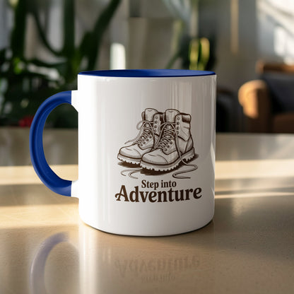 Step into Adventure Graphic Coffee Mug product