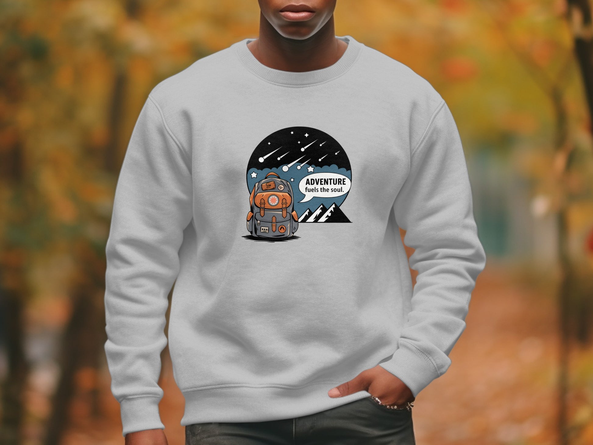 Adventure Fuels The Soul Printed Sweatshirt Product
