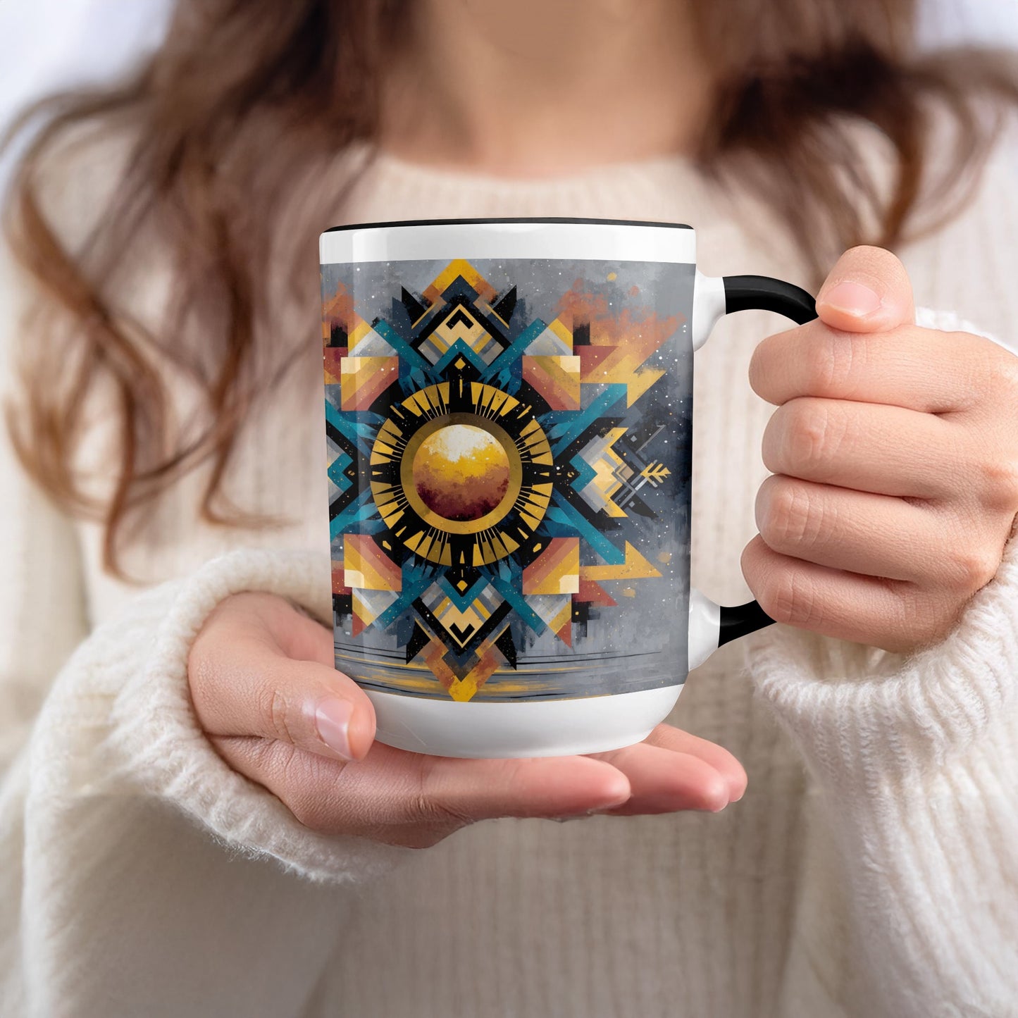 Stunning Southwestern Art Design on Coffee Mug Product Type