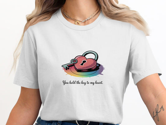 You Hold The Key To My Heart Graphic T-Shirt product type