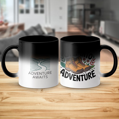 Adventure Awaits Graphic Print Coffee Mug product