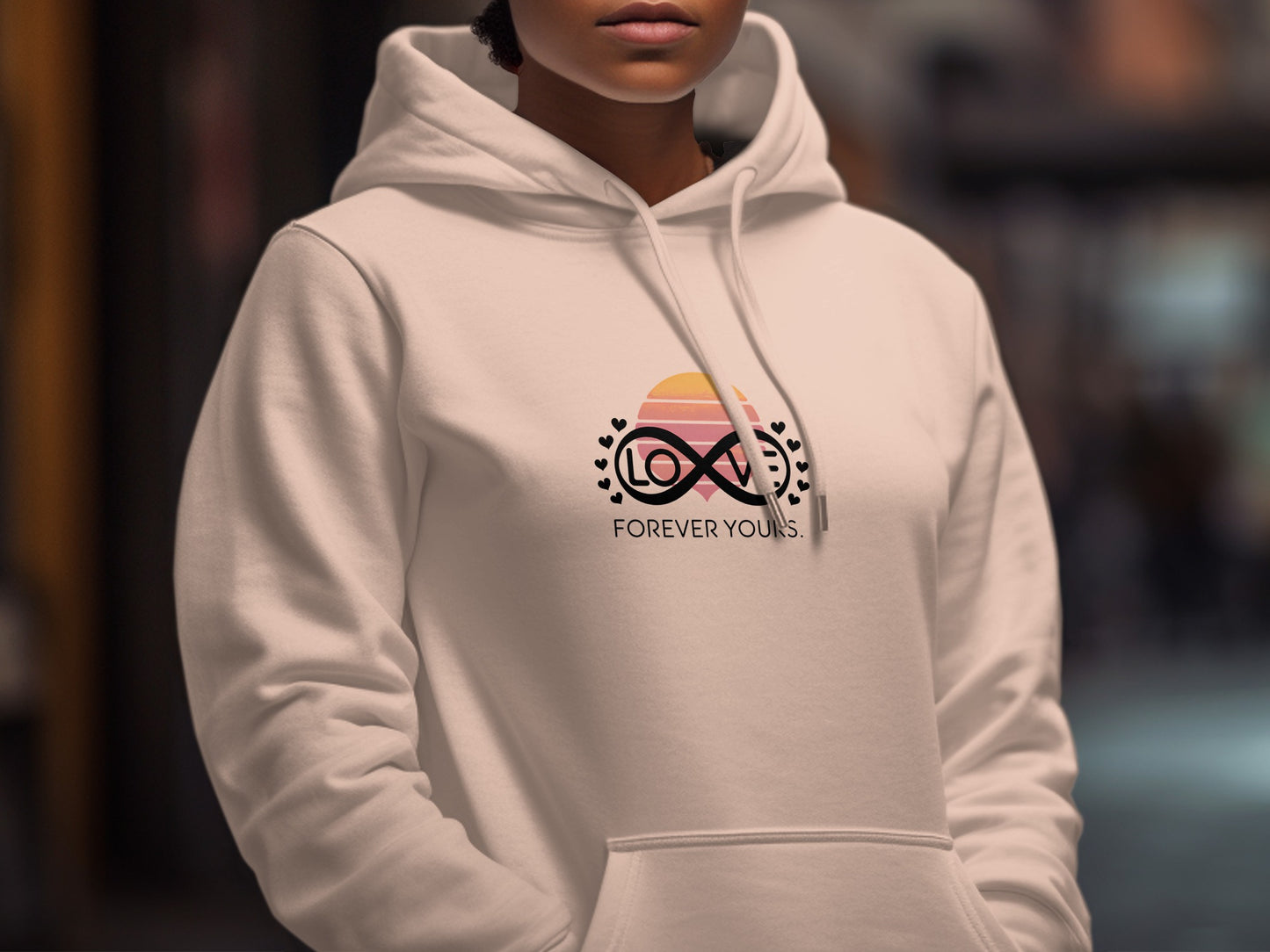 Forever Yours with Infinity Symbol Hoodie product