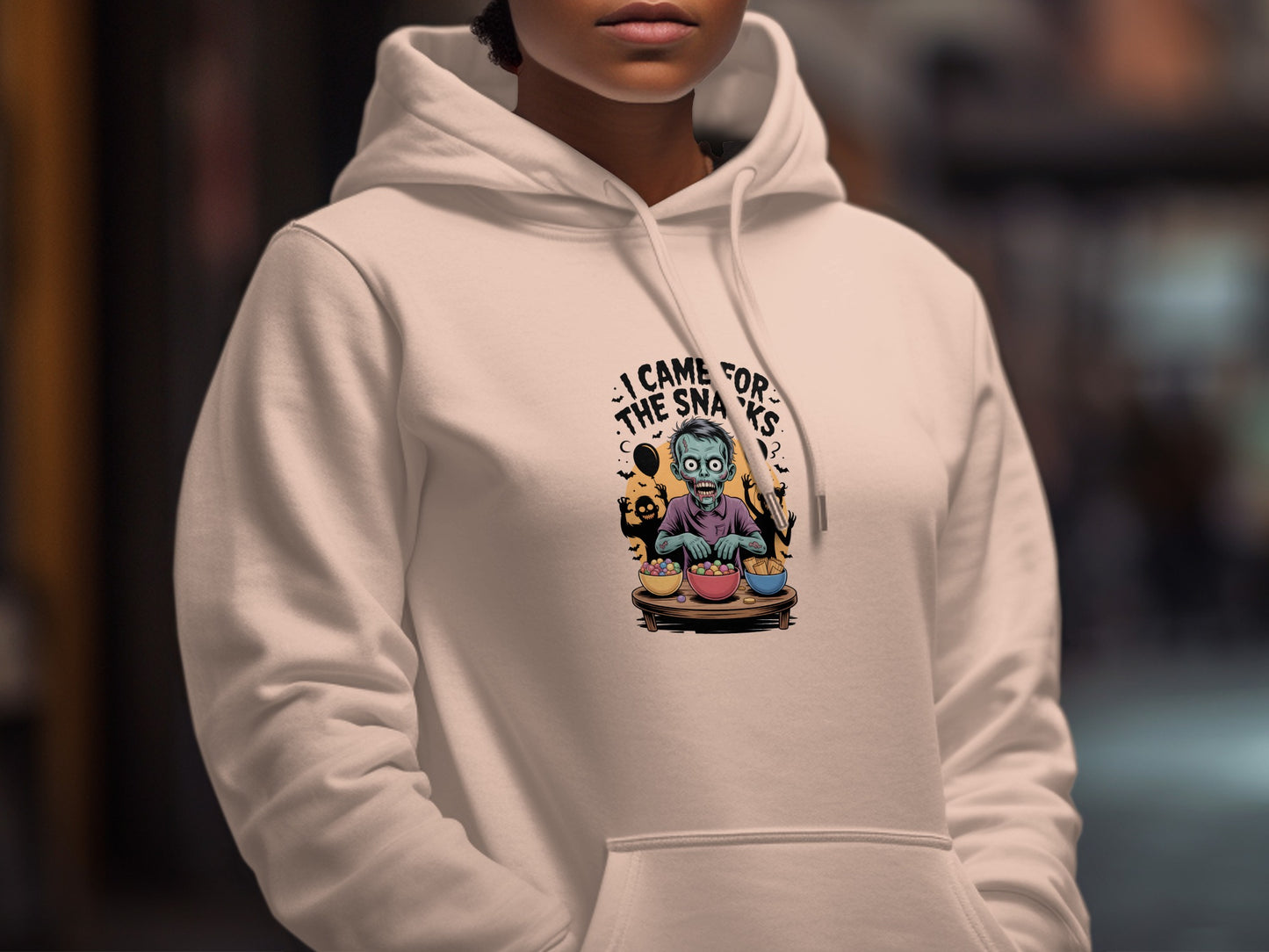 I Came for the Snacks Alien Hoodie product type