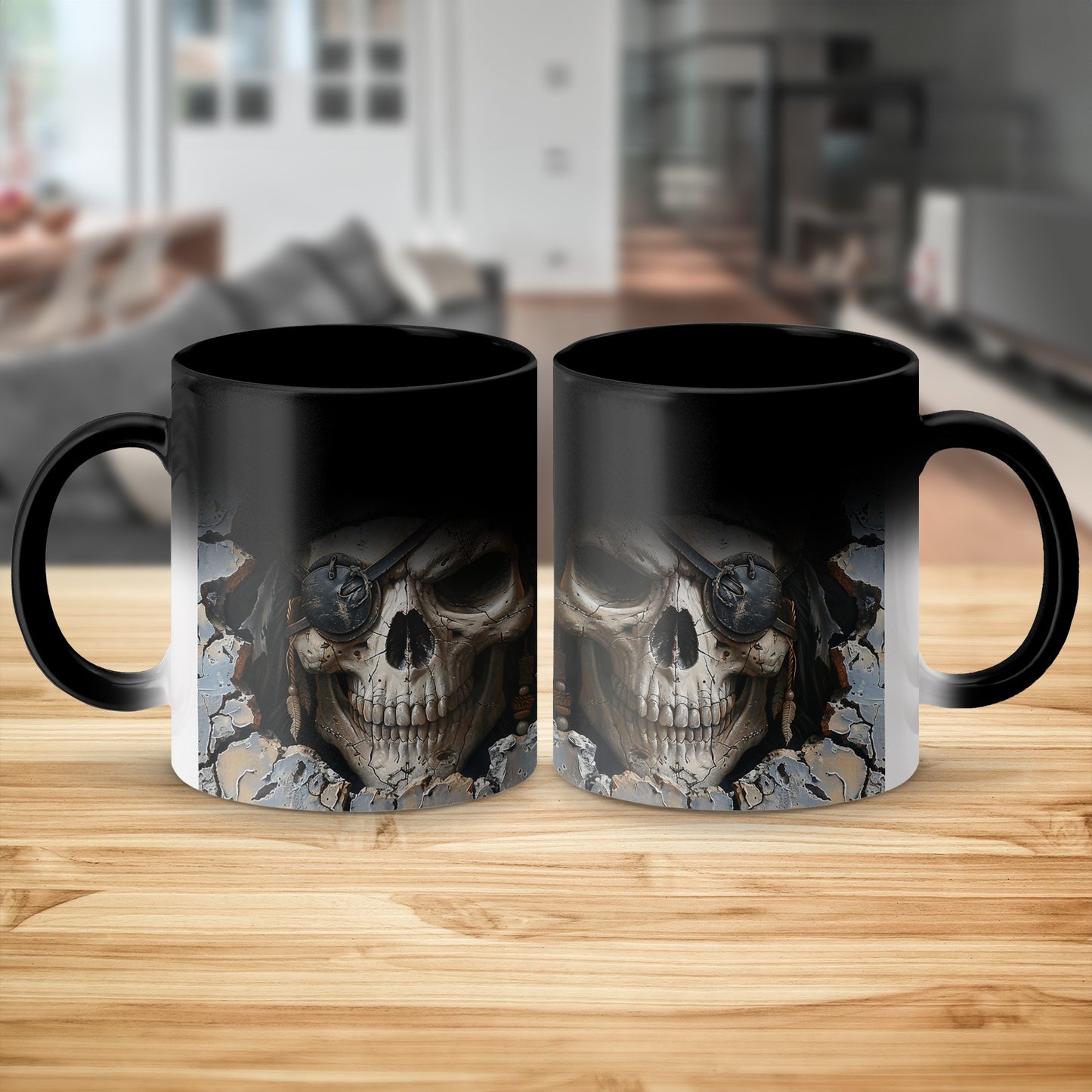 Skull Pirate Unique Design Coffee Mug product type