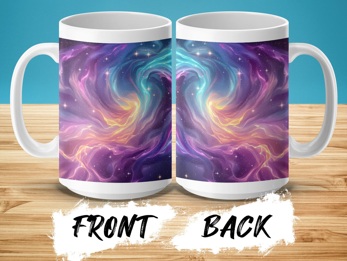 Mesmerizing Swirling Galaxy Design Coffee Mug product type
