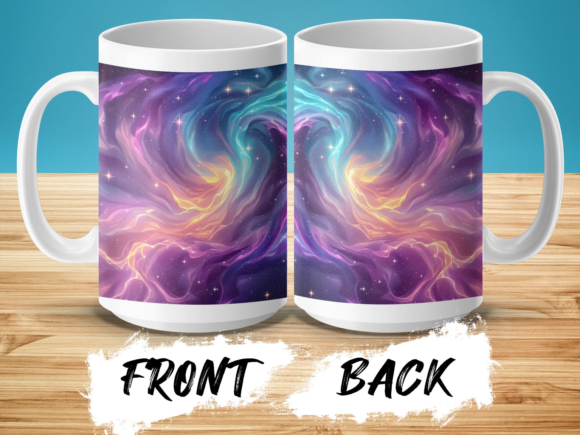 Mesmerizing Swirling Galaxy Design Coffee Mug product type