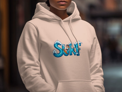 Surf Graphic Printed Pullover Hoodie product