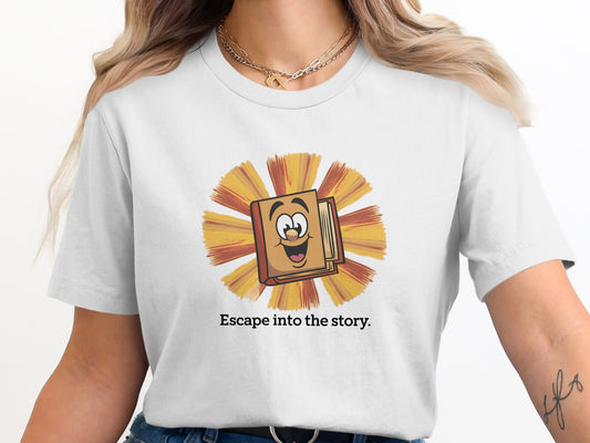 Escape Into The Story Graphic T-Shirt product
