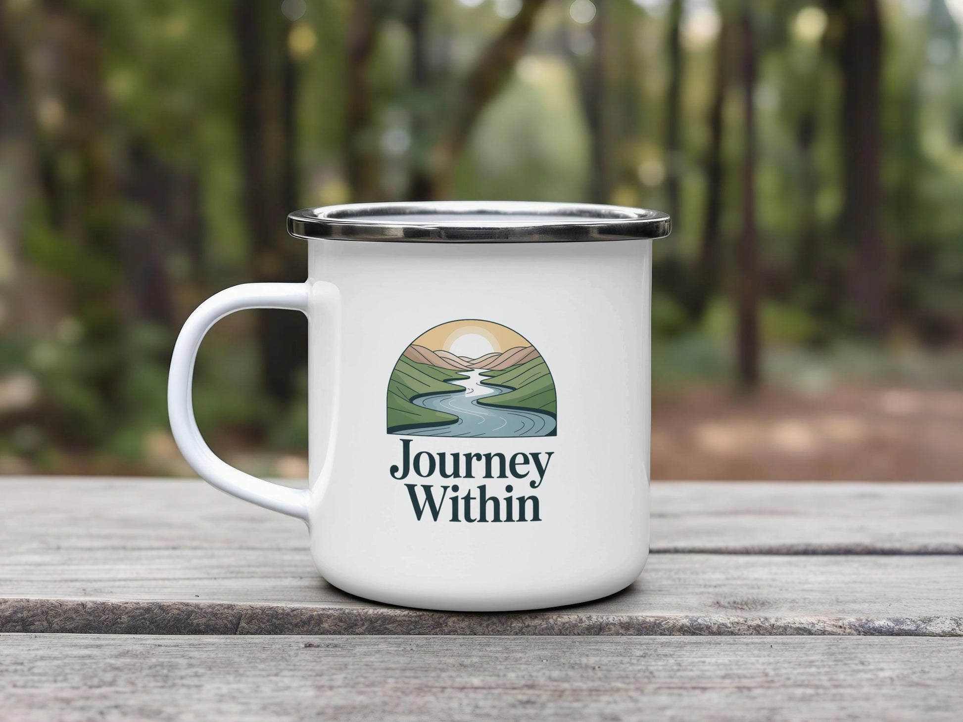 Journey Within Scenic Design Camping Mug product