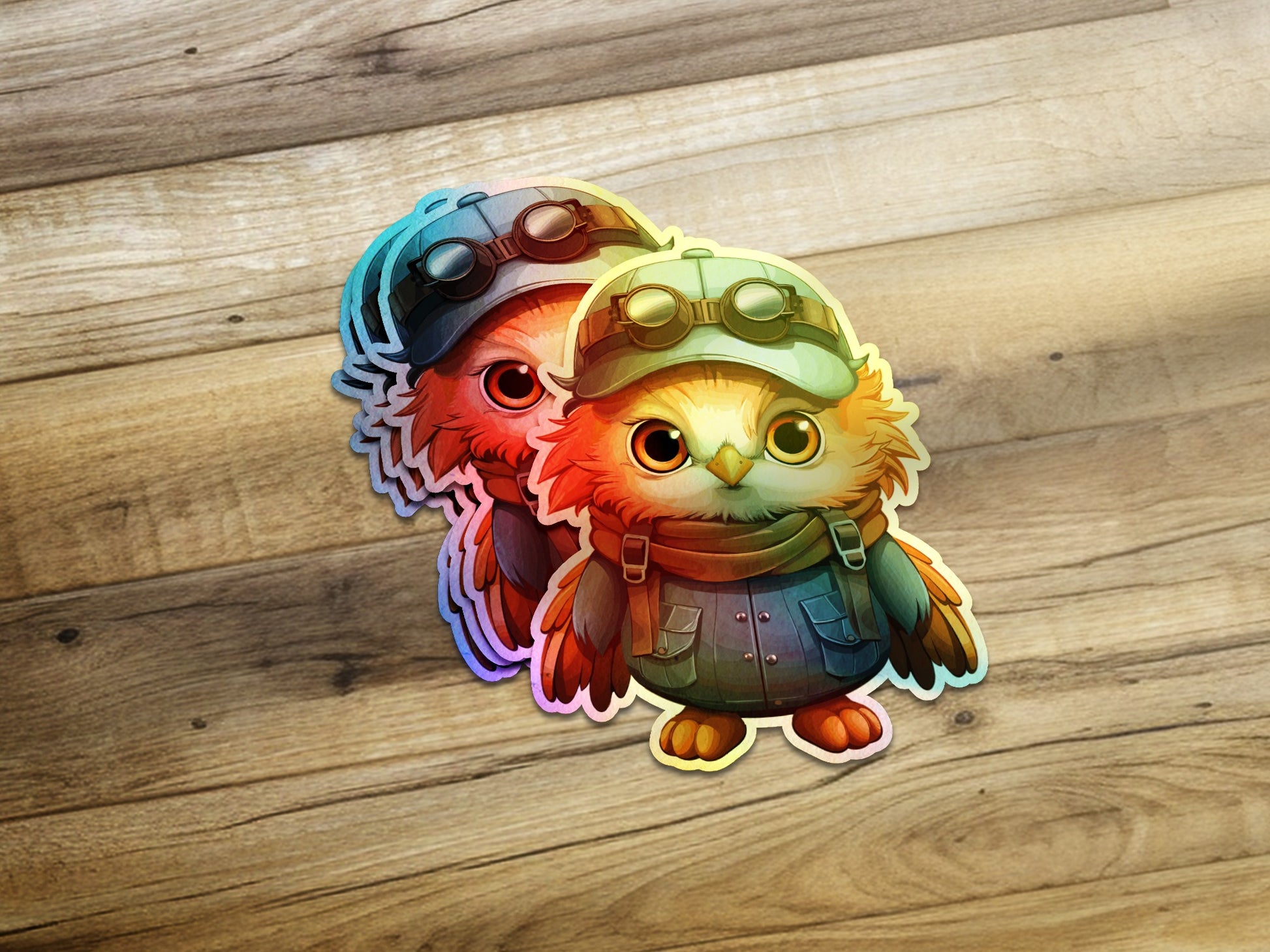 Adorable Owl Stickers Cute Cartoon Art product type