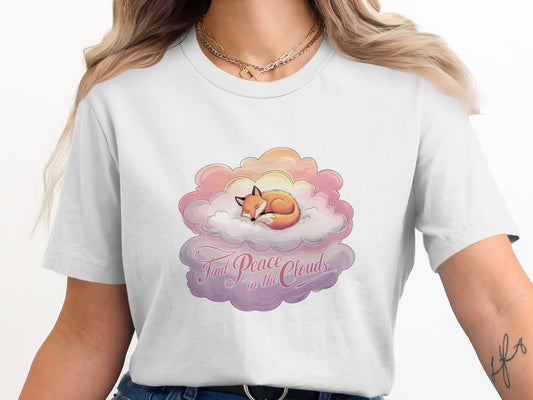 Find Peace in the Clouds Graphic T-Shirt product type