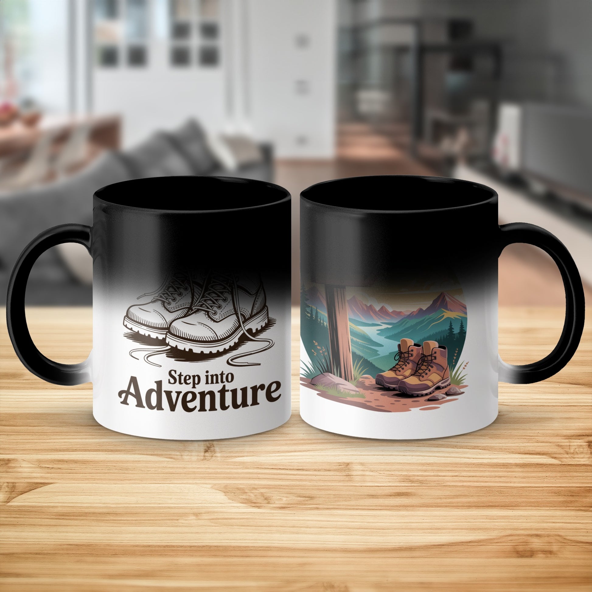 Step into Adventure Scenic Hiking Mug product