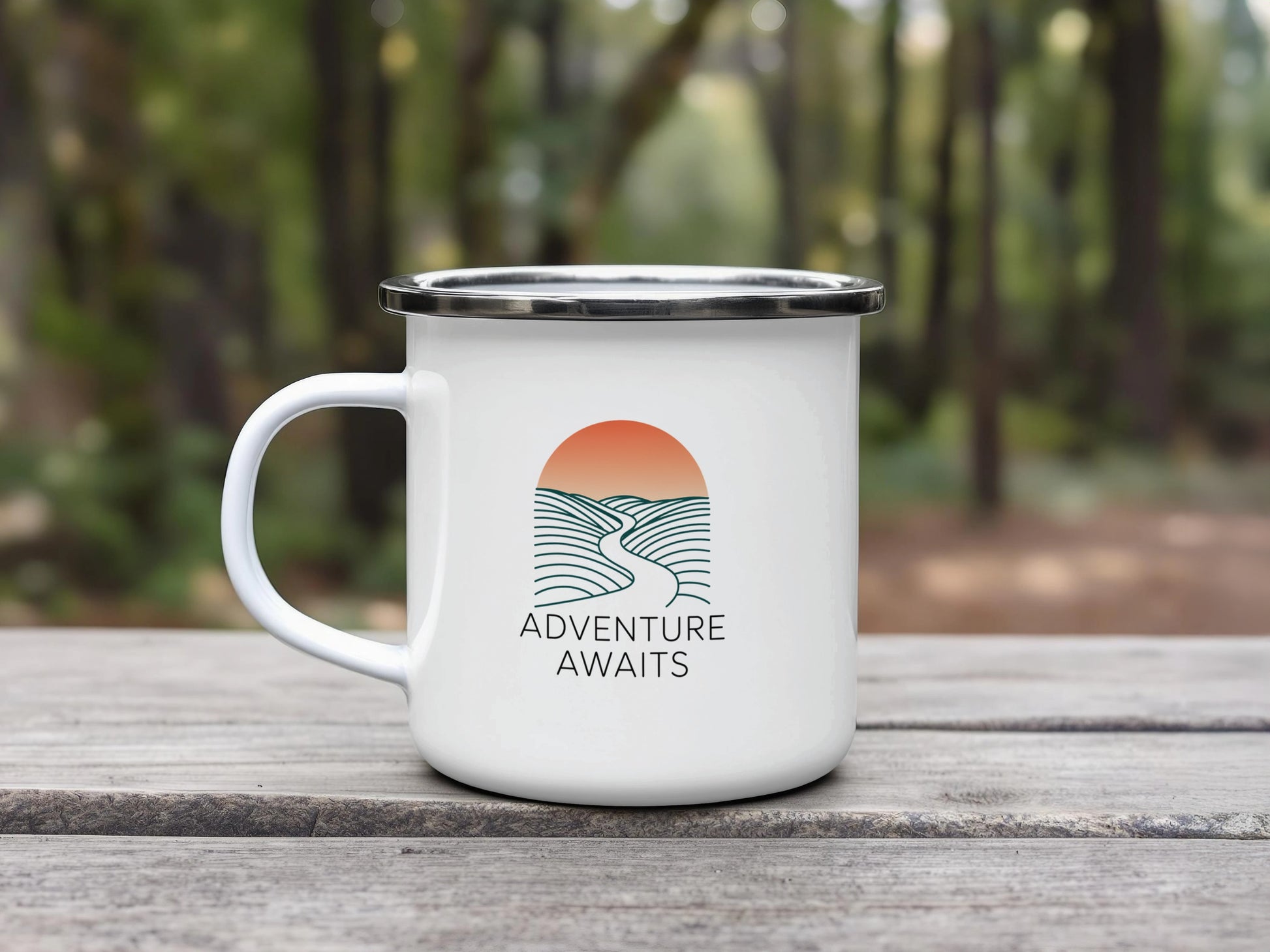 Adventure Awaits Scenic Design Mug product