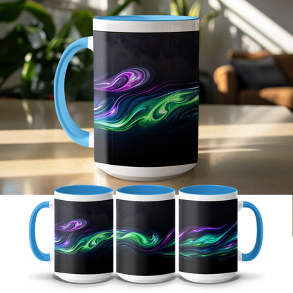 Colorful Swirl Design Ceramic Coffee mug product