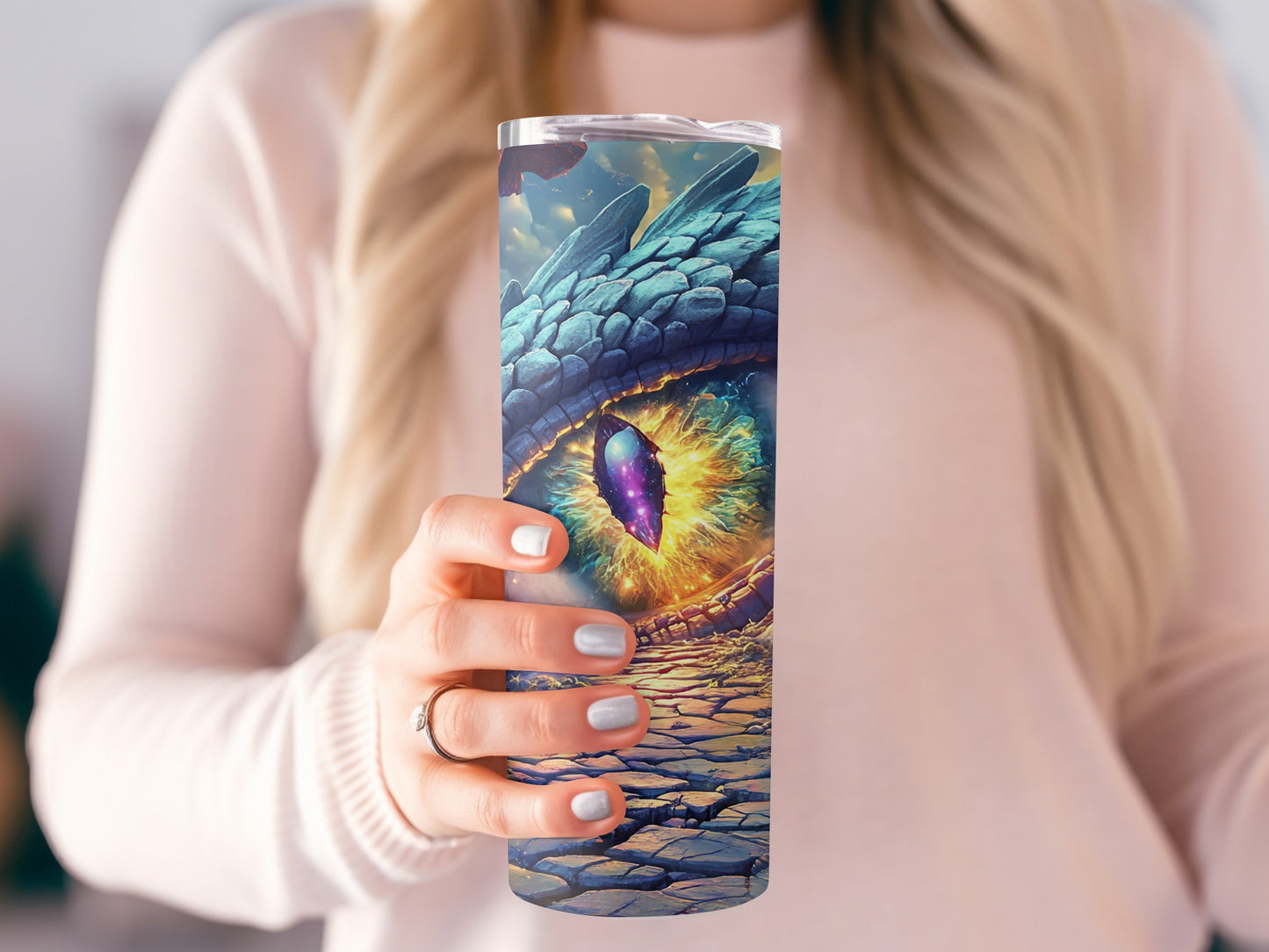 Dragon Eye Design Insulated Tumbler product