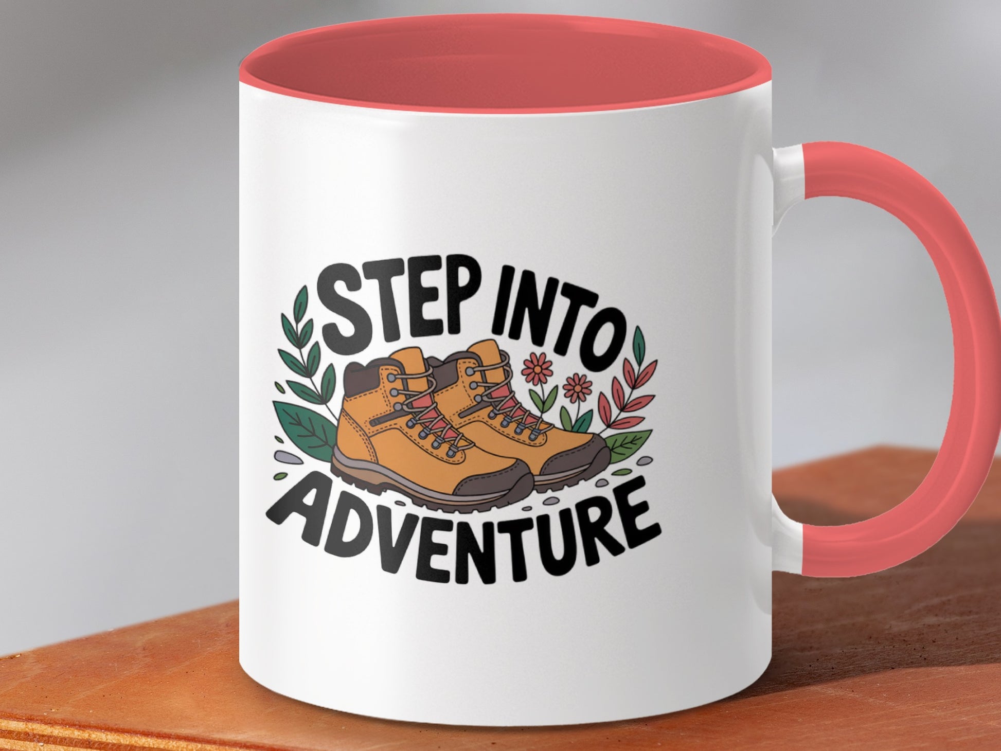 Step Into Adventure Graphic Mug Product