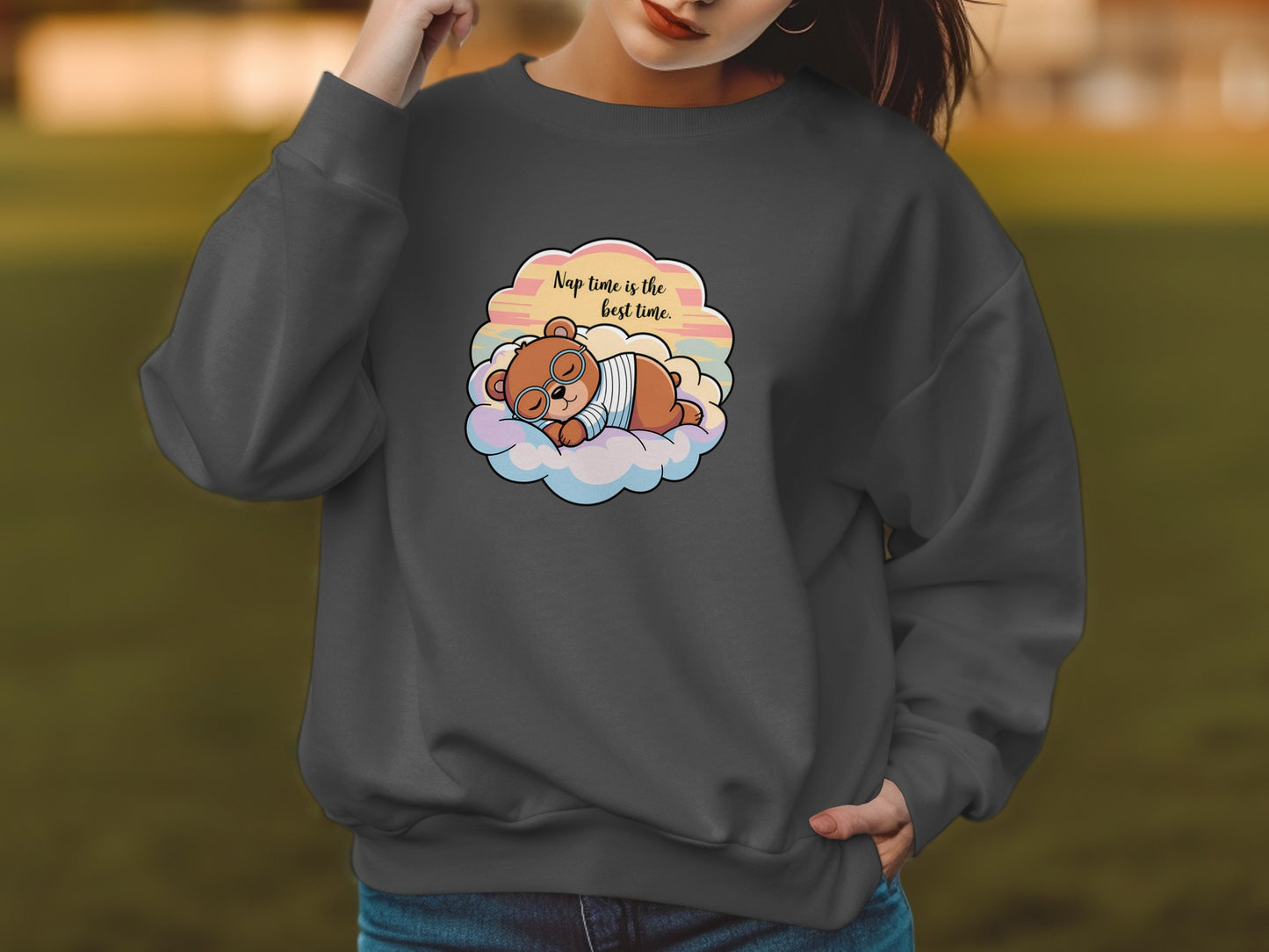 Nap Time Is The Best Time Bear Sleepwear product