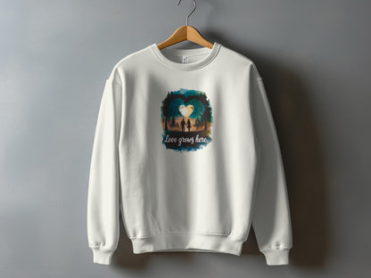 Love Grows Here Graphic Sweatshirt product type
