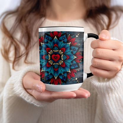 Beautiful Mandala Design Inspired Colorful Mug product