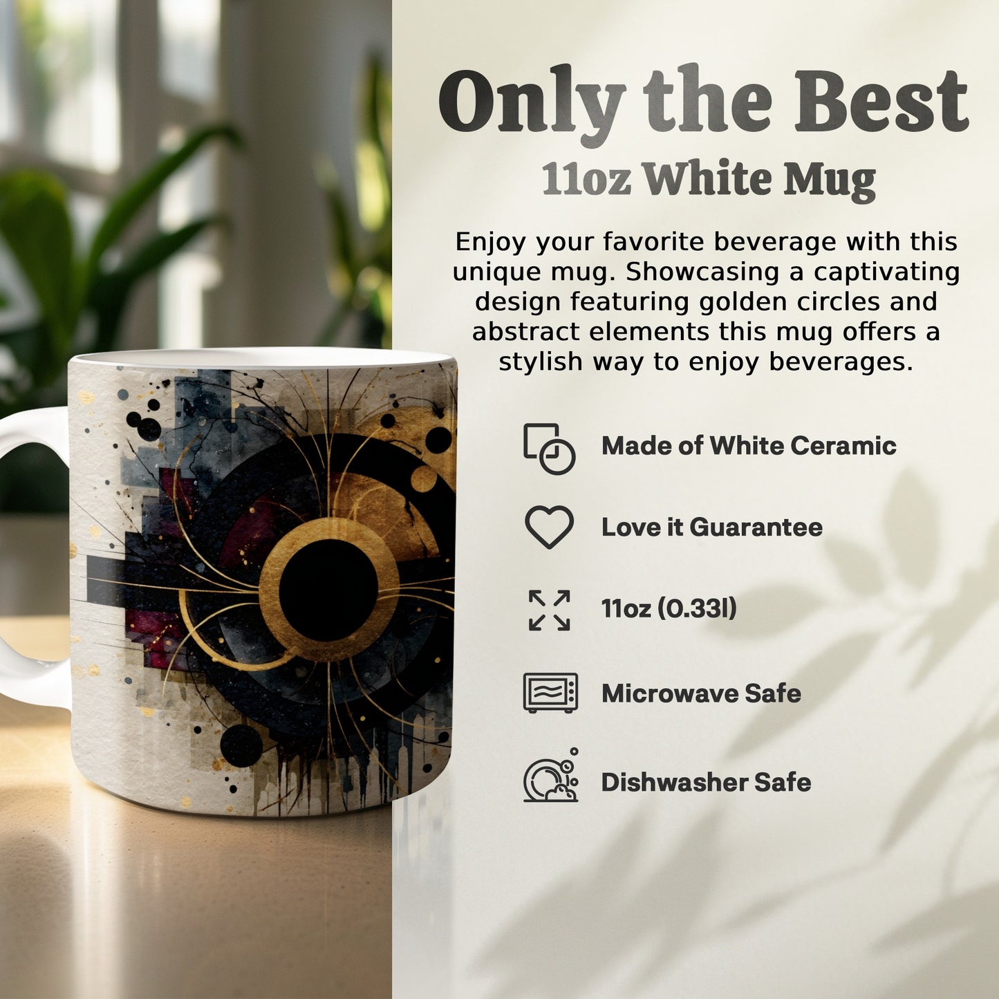 Showcasing Captivating Design 11oz White Mug product