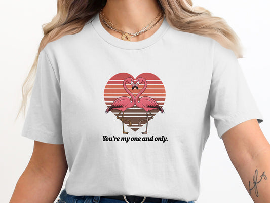 Heart Warming Flamingo Love You're My One and Only product type