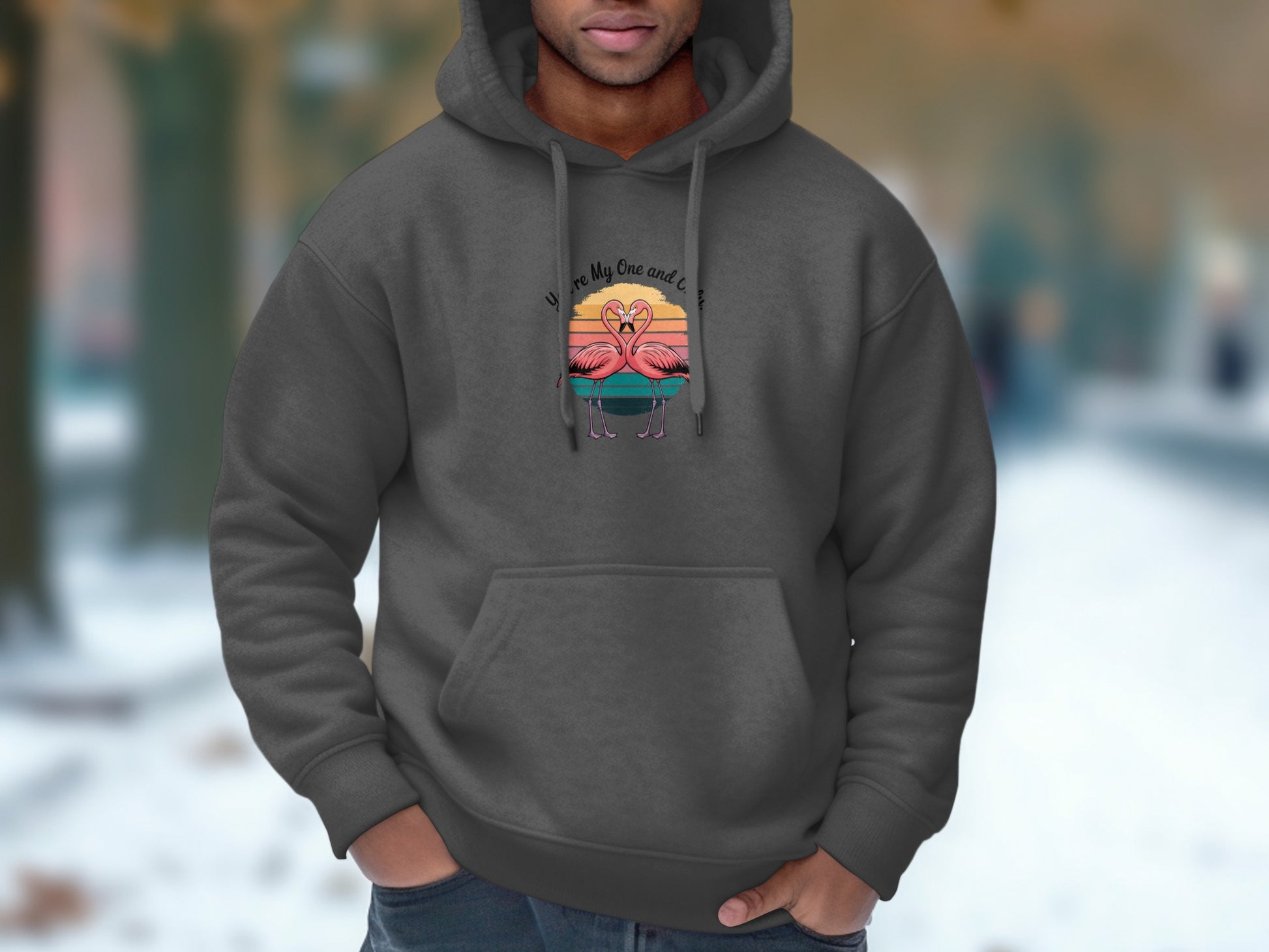 You Are My One And Only Flamingo Hoodie product
