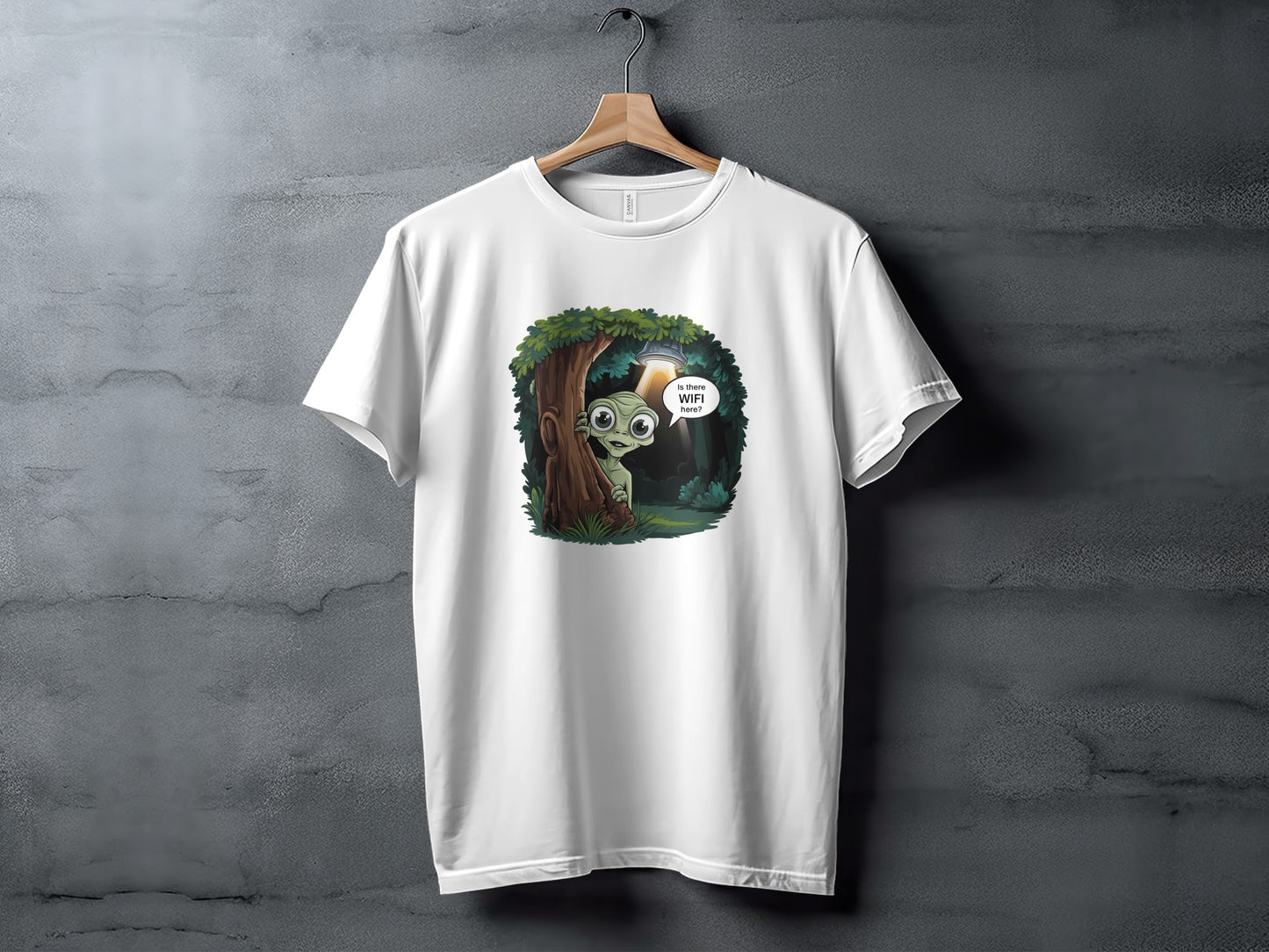 Adorable Creature Design On Cute White T-Shirt product type