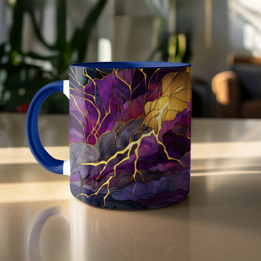 Vibrant Abstract Design Printed Coffee Mug product