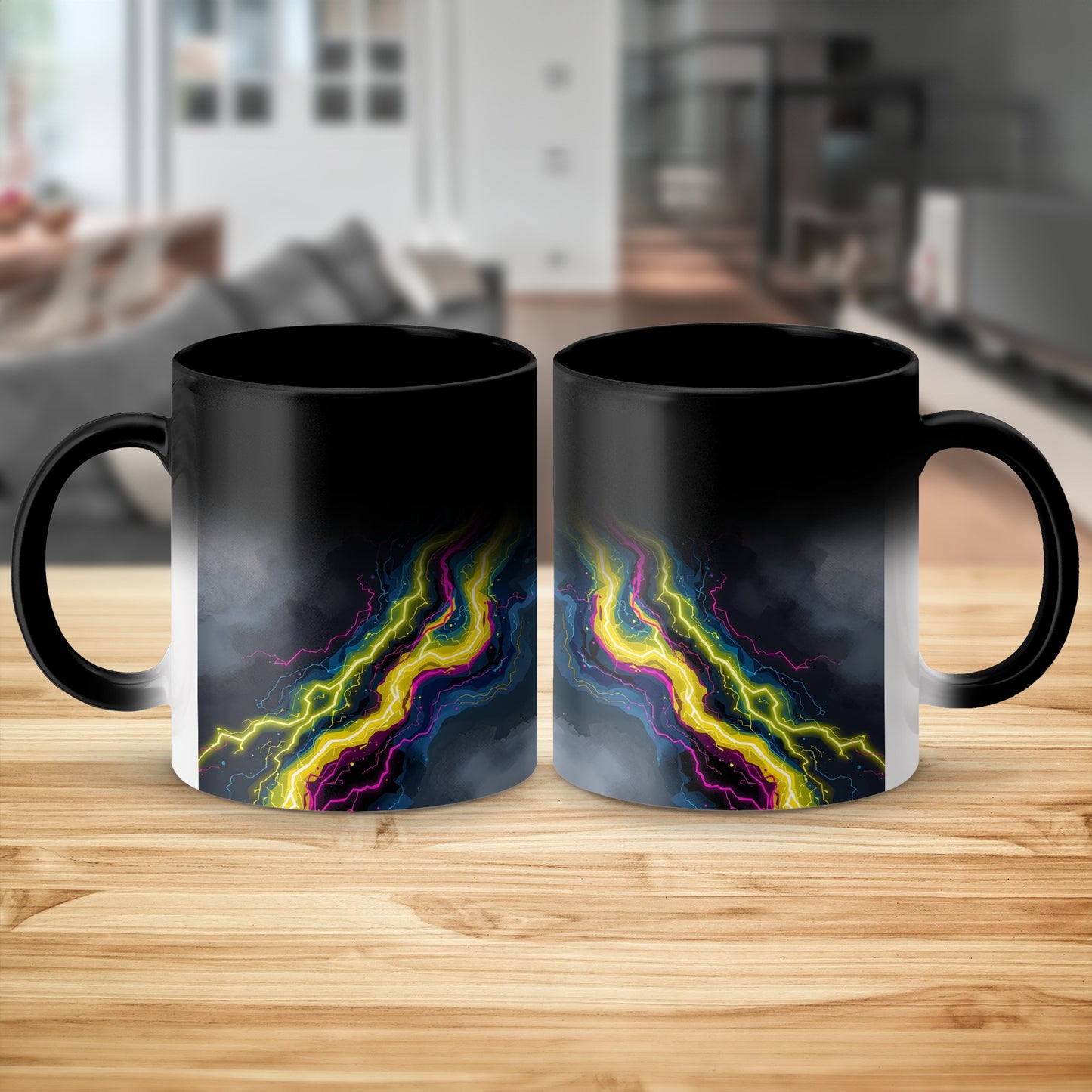 Colorful Lightning Pattern Design Mug product