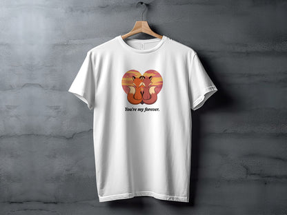 You're My Forever Heart Sunset T-Shirt product type