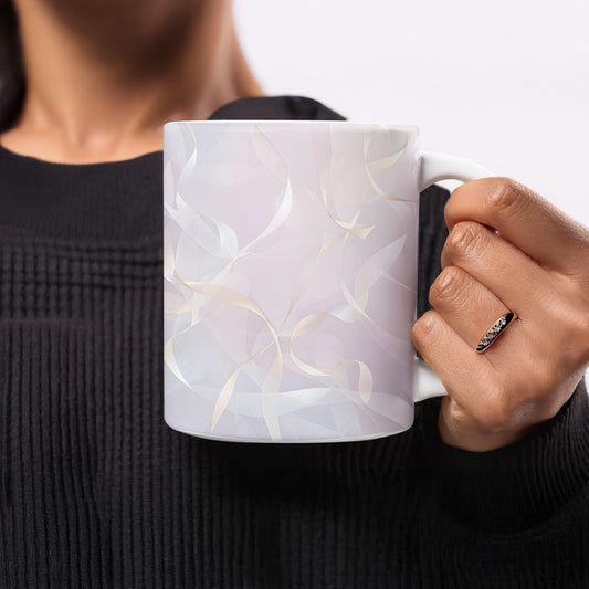 Elegant Swirl Design Coffee Mug product