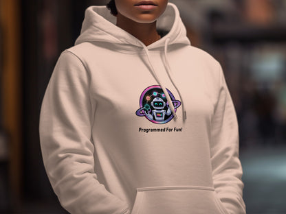 Programmed For Fun Hoodie Trendy Robot Design product