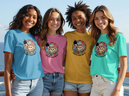 Create Your Magic Graphic Short Sleeve T-Shirt product