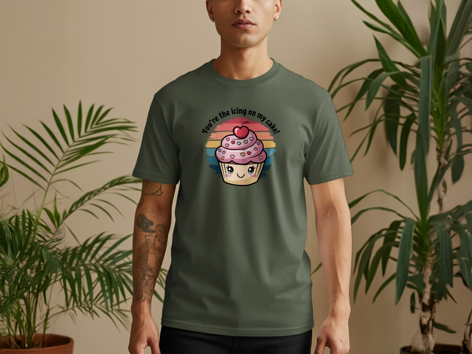 You're the King on My Cake Kawaii Cupcake Shirt product type