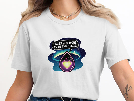 I Miss You More Than The Stars Graphic T-Shirt product