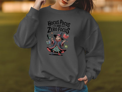Hocus Pocus and Zero Focus Themed Sweatshirt product type
