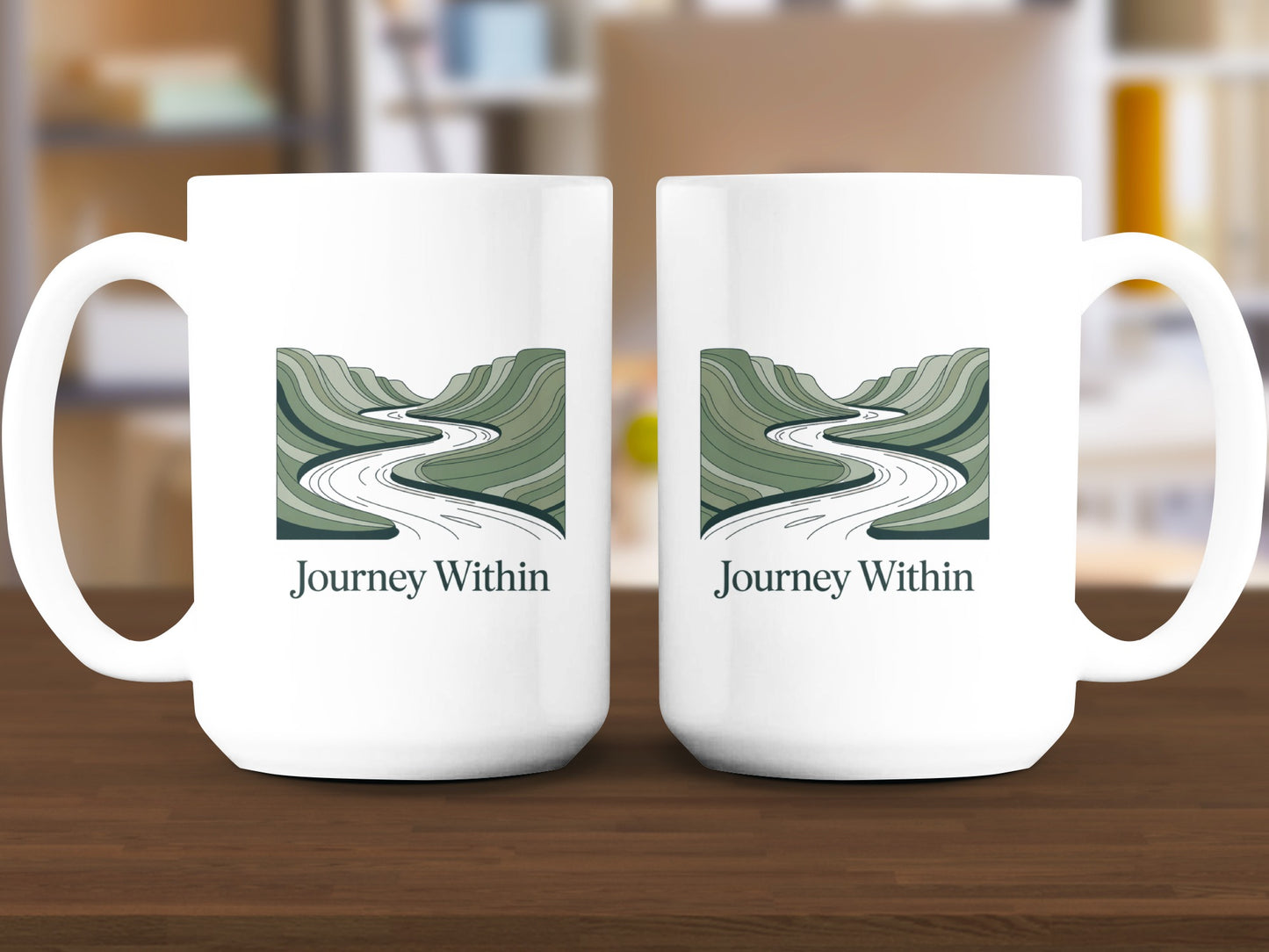 Journey Within Scenic Art Design Coffee Mug product