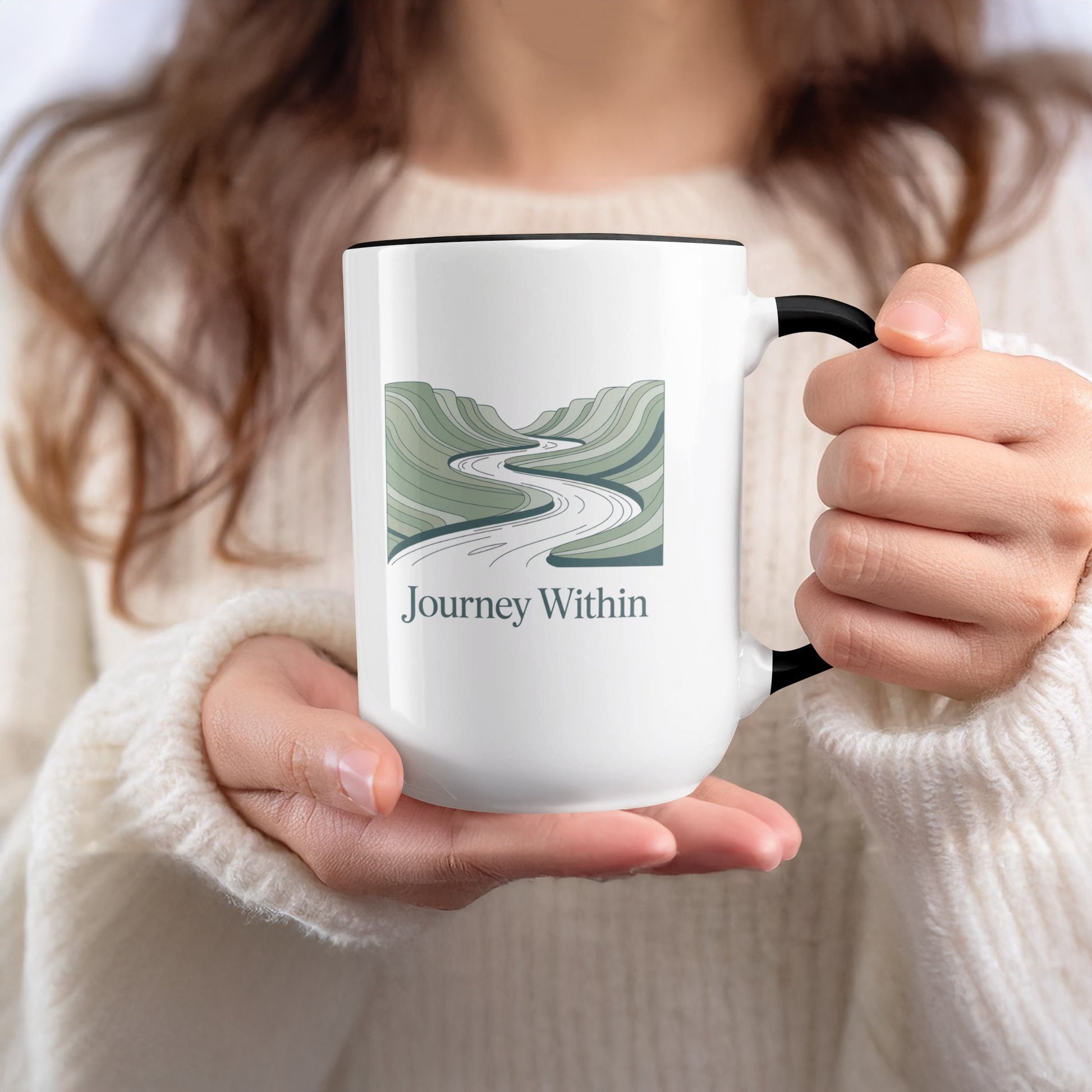 Journey Within Scenic Design Coffee Mug product