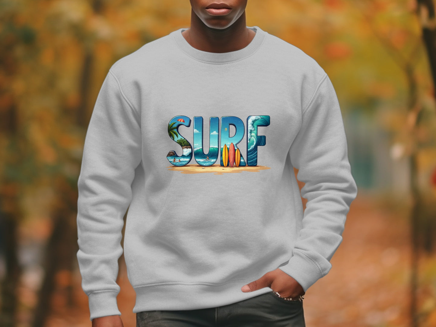 Surf Graphic Printed Sweatshirt product type