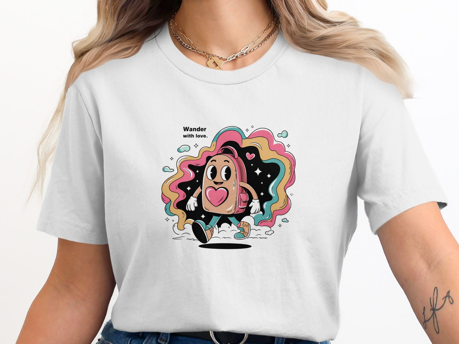 Wander With Love Graphic Print T-Shirt product type