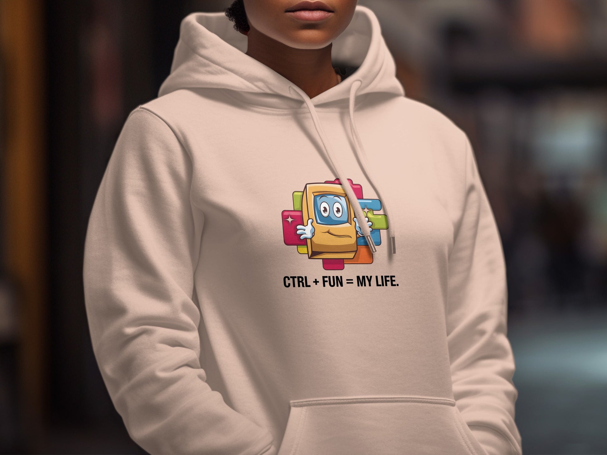 CTRL FUN = MY LIFE Graphic Hoodie product